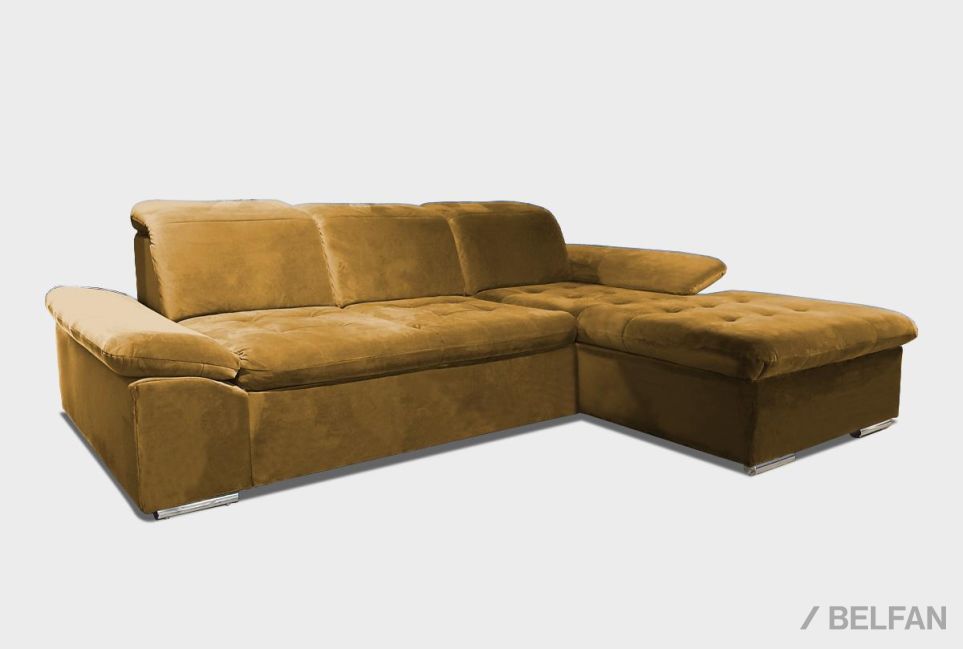 "Престон" диван с оттоманкой 1