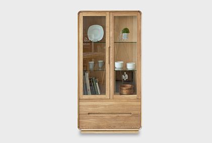 Витрина 2-х дверная "Монблан"