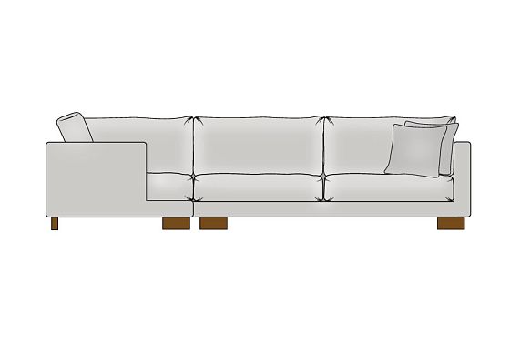 "Леформ" диван угловой  14