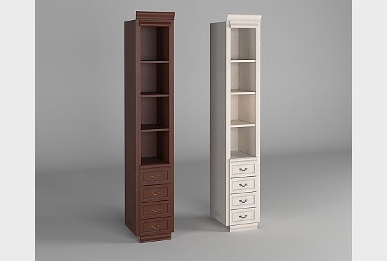 Стеллаж с ящиками "Тэфи" массив и шпон дуба 3