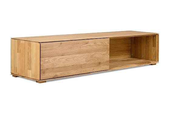 Тумба под ТВ "Гринвуд" массив дуба 16