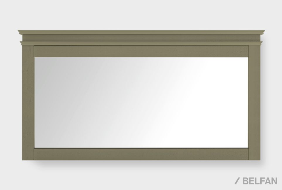 Зеркало настенное "Сакраменто" 145 МДФ, шпон дуба 1