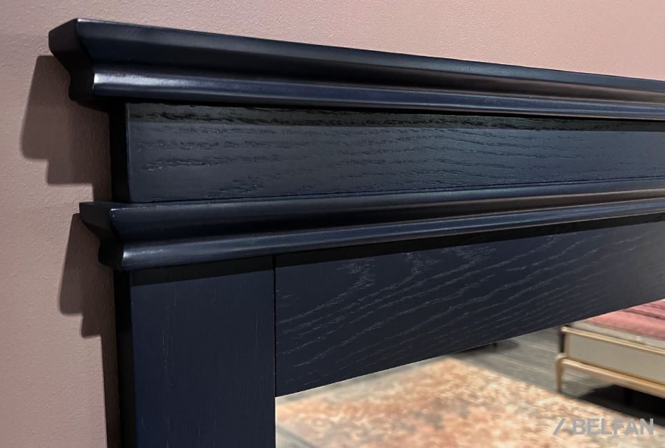 Зеркало настенное "Сакраменто" 115 МДФ, шпон дуба 2