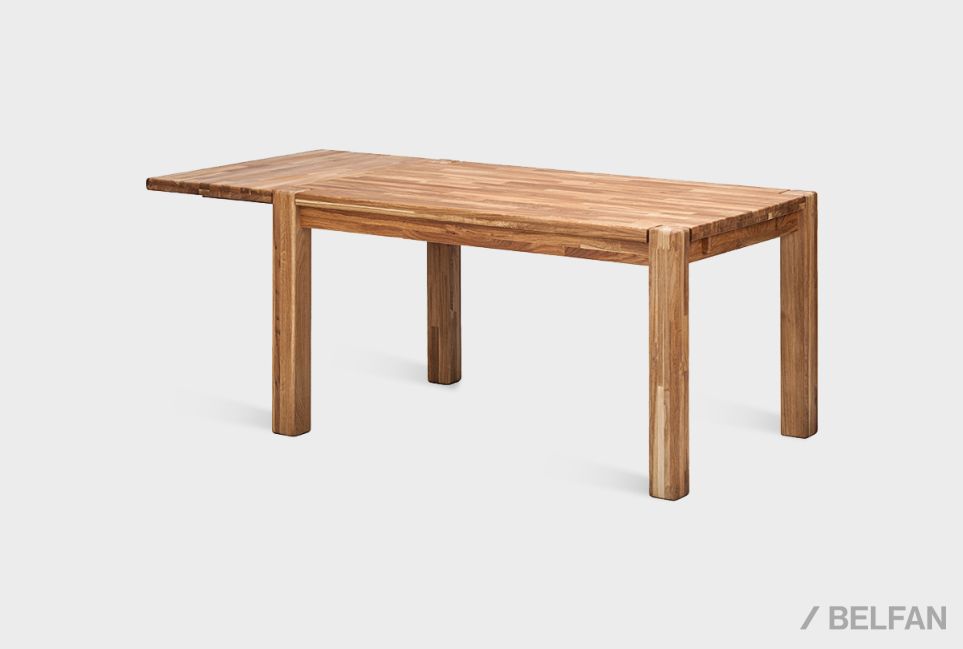 Приставка к столу обеденному "Берген" П-01 массив дуба 2