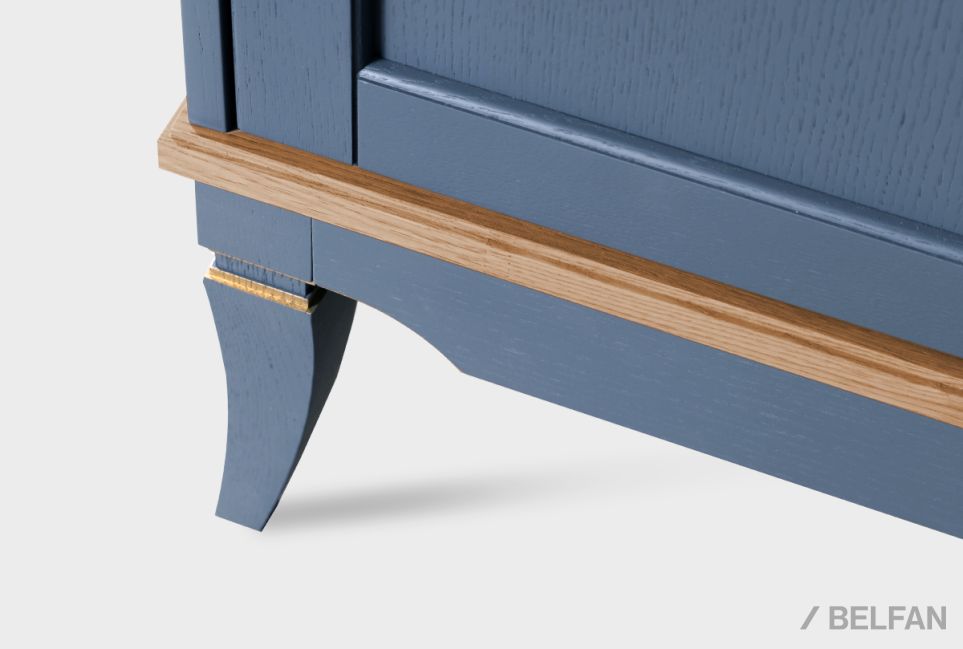 Тумба "Стюарт" 4 массив и шпон дуба 5