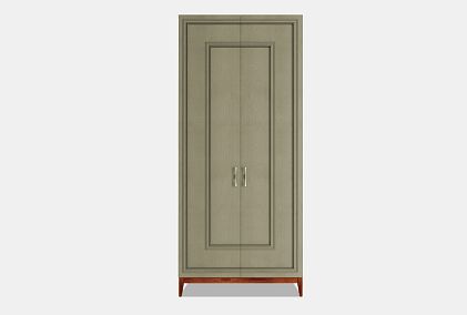 Шкаф 2-х дверный "Сакраменто" (с декором)