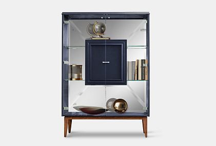 Тумба высокая "Сакраменто" (стекло)