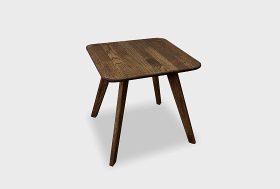 Стол журнальный "Арт" квадратный 261 массив дуба 3