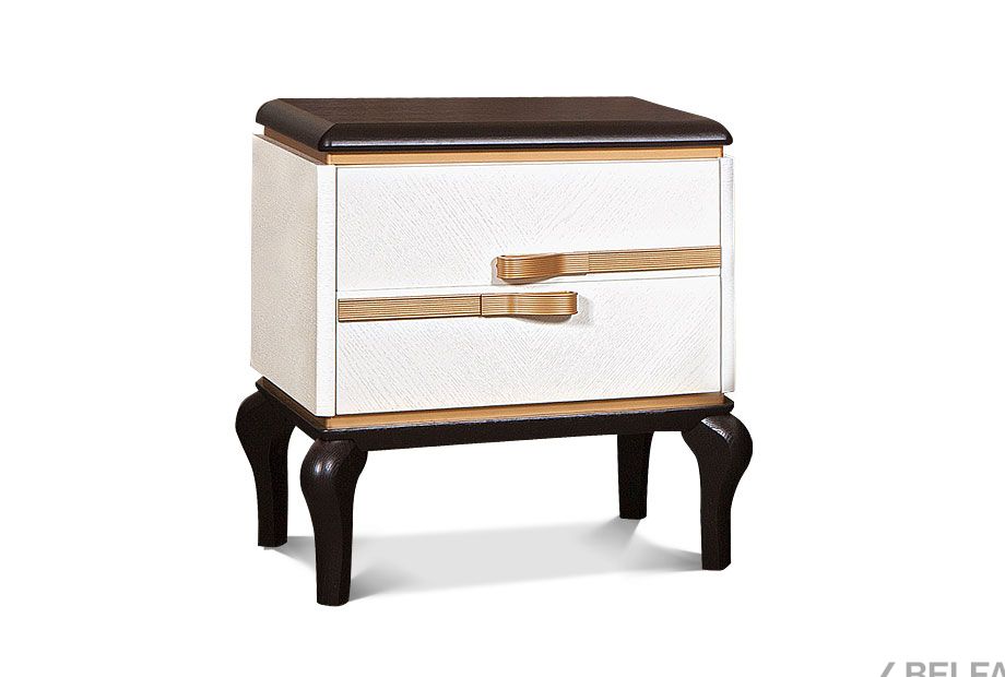 Тумба прикроватная "Мадлен" массив и шпон дуба 1