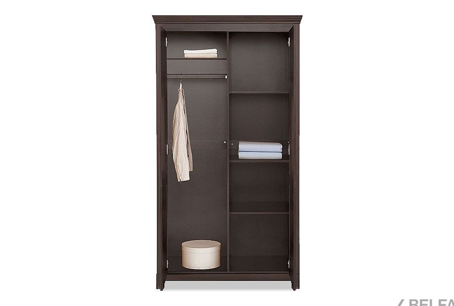 Шкаф для одежды 2-х дв. "Рауна" 20 массив сосны 2