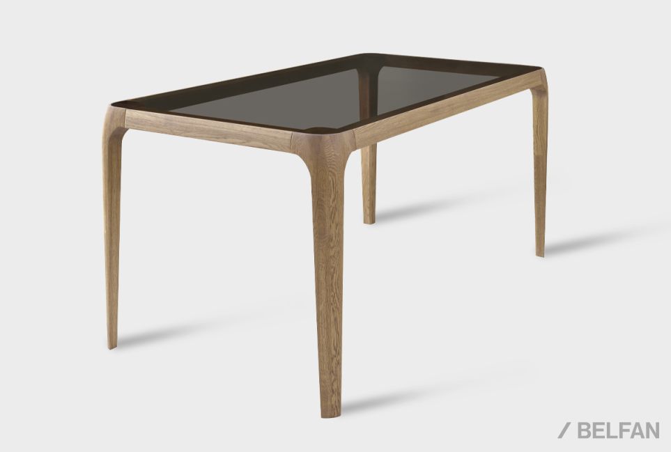 Стол обеденный "Бергамо" массив дуба 1