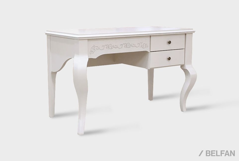 Стол письменный "Соната" массив и шпон дуба 1