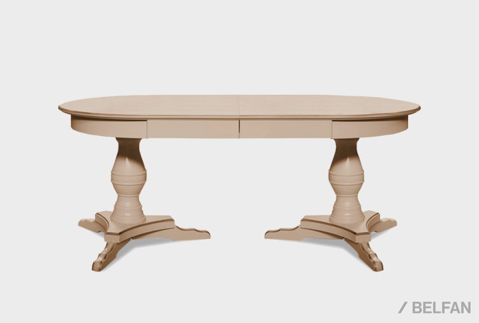 Стол обеденный "Полонез" 41/01 массив и шпон дуба 1