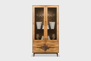 Шкаф с витриной 2-х дверный "Ирвинг Дизайн"