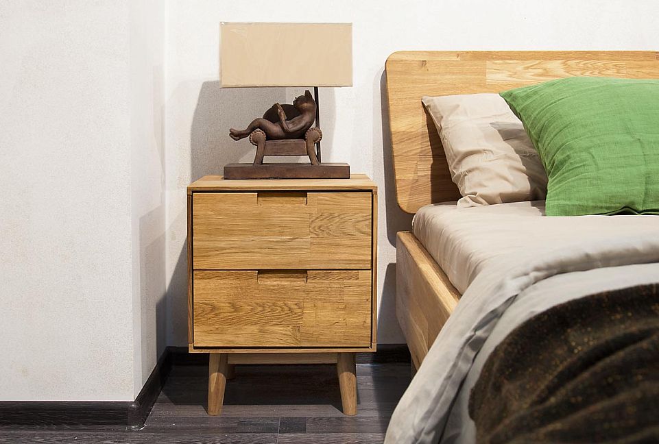 Тумба прикроватная "Ирвинг"; бейц-масло