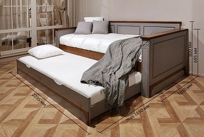 Кровать-диван под два матраса «Бриансон»