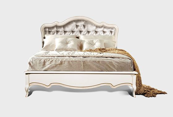 Кровать комбинированная "Трио" массив и шпон дуба 4