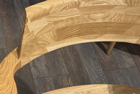 Стул "Страсбург" с подлокотниками массив берёзы 7