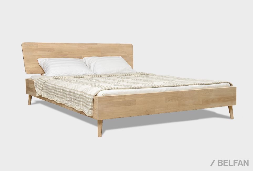 Кровать "Ирвинг" массив дуба 6