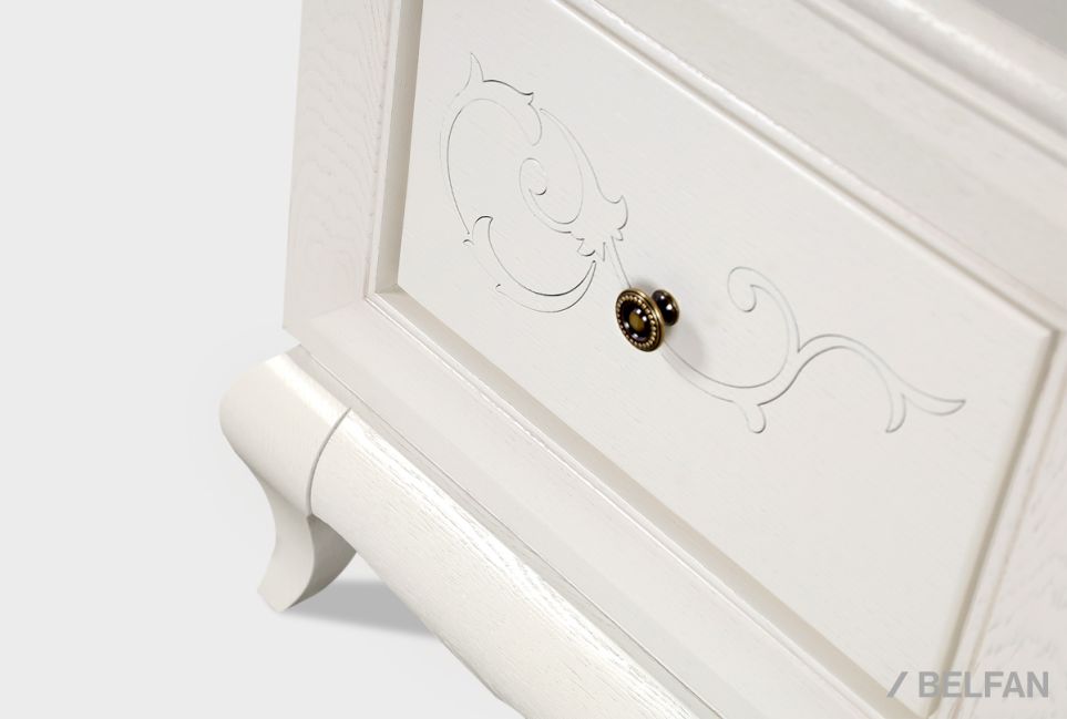 Тумба прикроватная "Соната" массив и шпон дуба 3