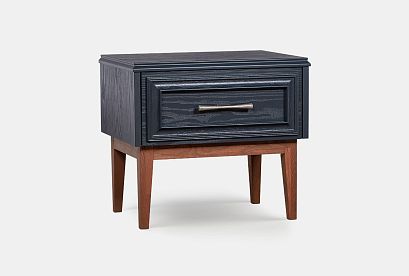 Тумба прикроватная "Сакраменто"; *А-016.03; сумеречный, орех