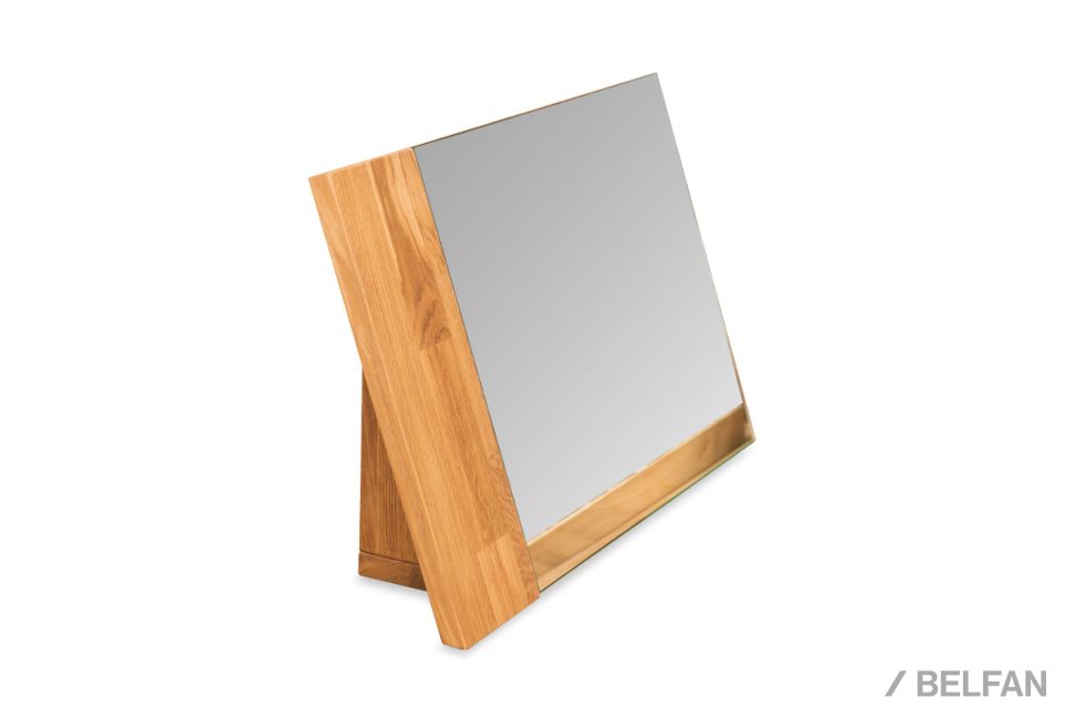 Зеркало к столу туалетному "Алина" массив дуба 5