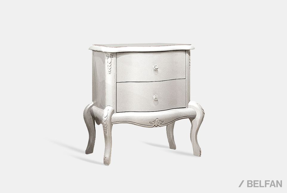 Тумба прикроватная "Флерон" массив и шпон дуба 1