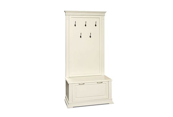 Тумба с вешалкой "Верди Люкс" 06 массив и шпон дуба 3