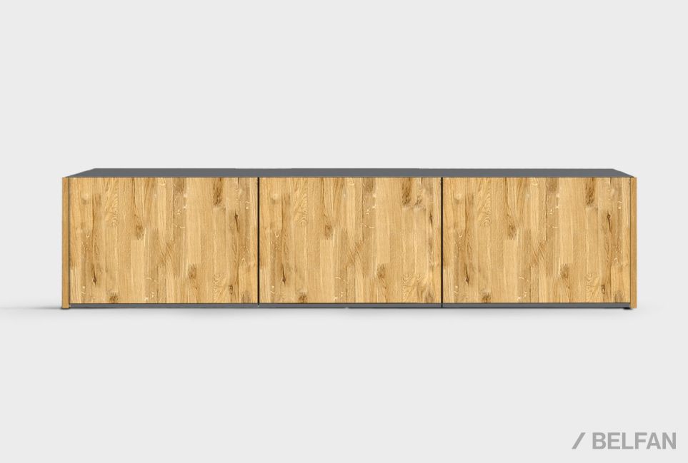 Дополнительная секция для шкафа 3-х дв. "Уоллстрит" массив дуба, МДФ 1