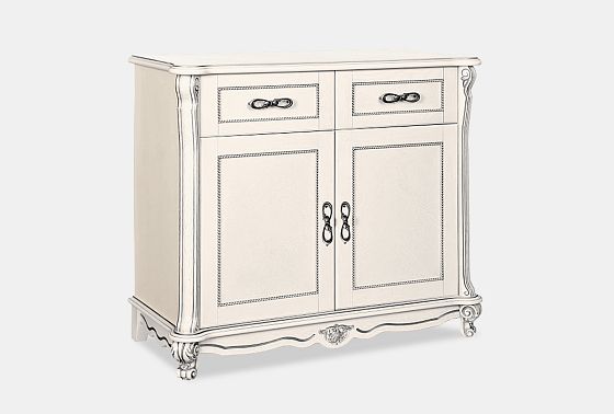 Тумба "Алези 2" массив и шпон дуба 2