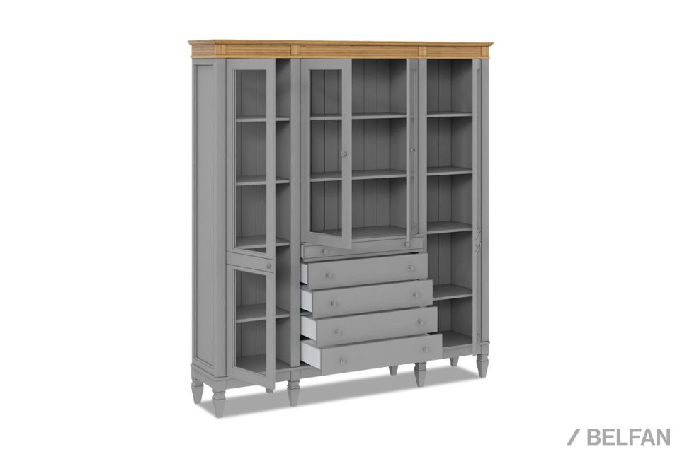 Стеллаж "Ольса" 422/014 массив сосны 3