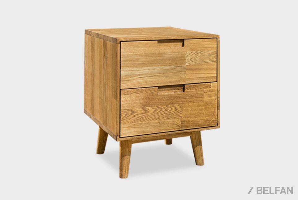 Тумба прикроватная "Ирвинг" массив дуба 1