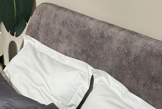 Кровать "Бергамо" (мягкое изголовье) массив дуба 3