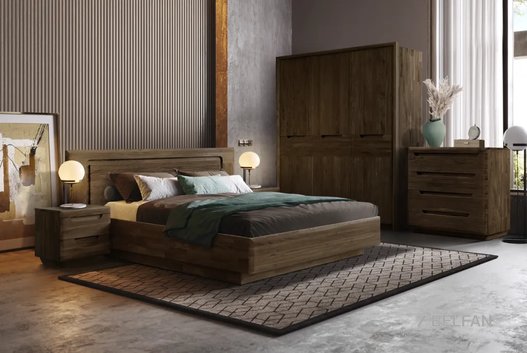 Спальня «Бремен» #3 дуб тёмный 