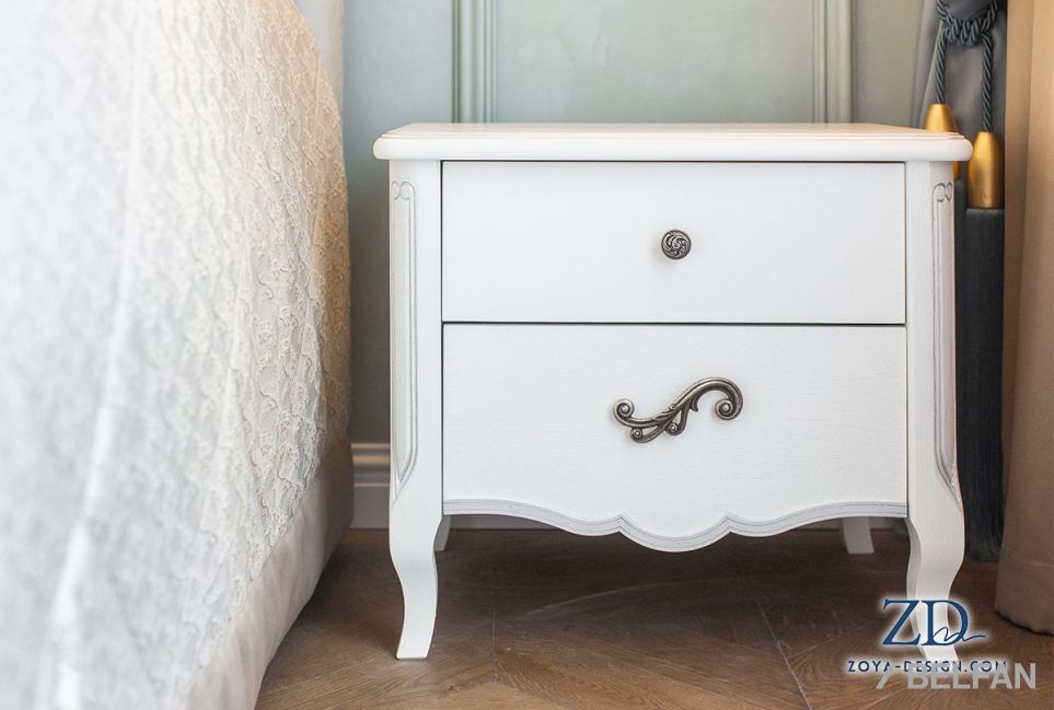 Тумба прикроватная "Катрин" массив и шпон дуба 2