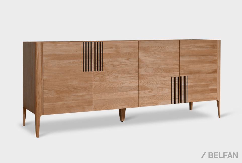 Тумба "Бергамо" 4 массив дуба 2