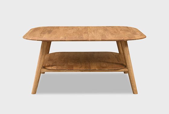 Стол журнальный "Арт" массив дуба 7