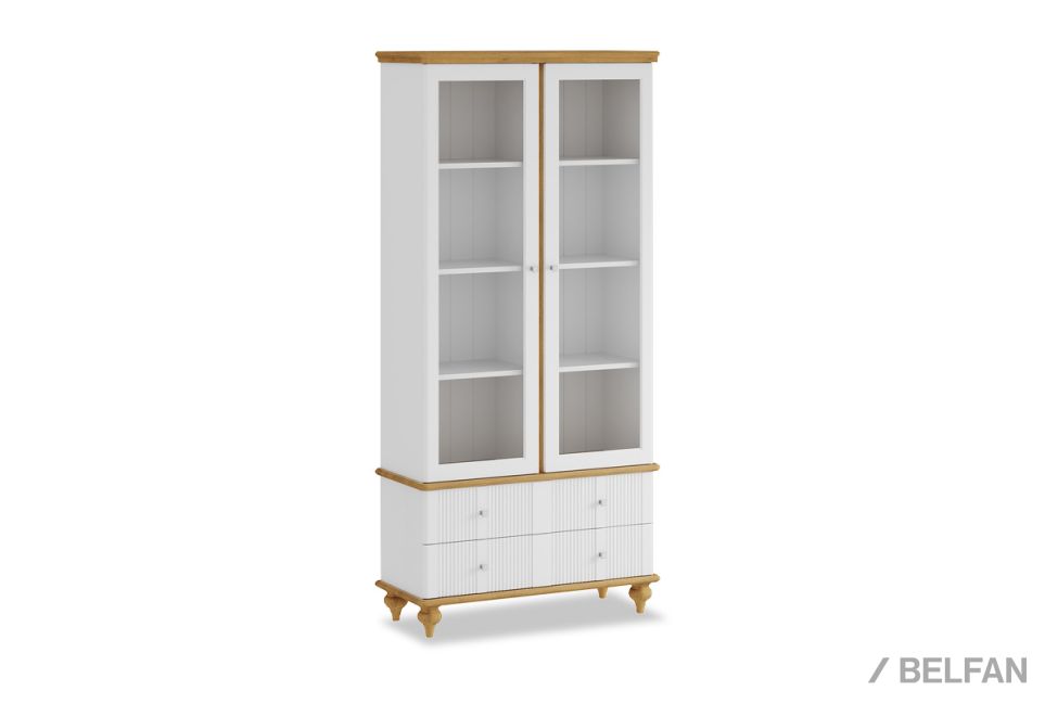 Шкаф для посуды "Рандеву" 22 массив сосны 2