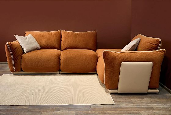 "Ферре" диван 3-х местный с пуфом  12