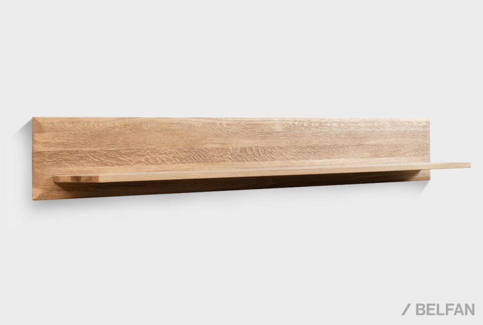 Полка настенная "Бремен" 180 массив дуба 1