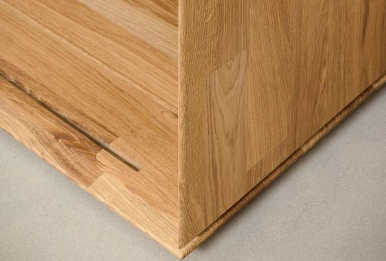 Тумба под ТВ "Гринвуд" массив дуба 16