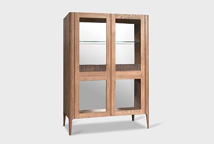 Тумба высокая "Бергамо" (стекло)