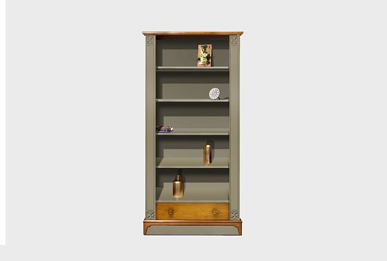 Стеллаж "Бриансон" массив и шпон дуба, МДФ 5