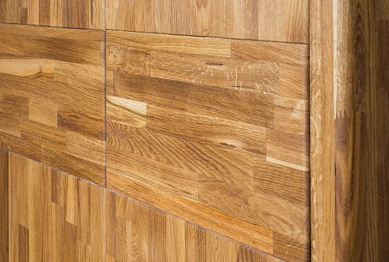 Шкаф для одежды 3-х дверный "Норд" массив дуба 10