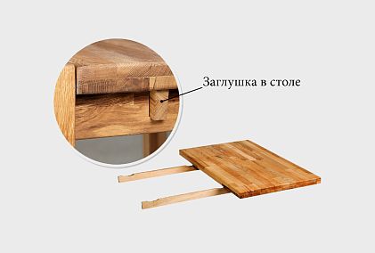 Приставка к столу обеденному "Берген" П-01