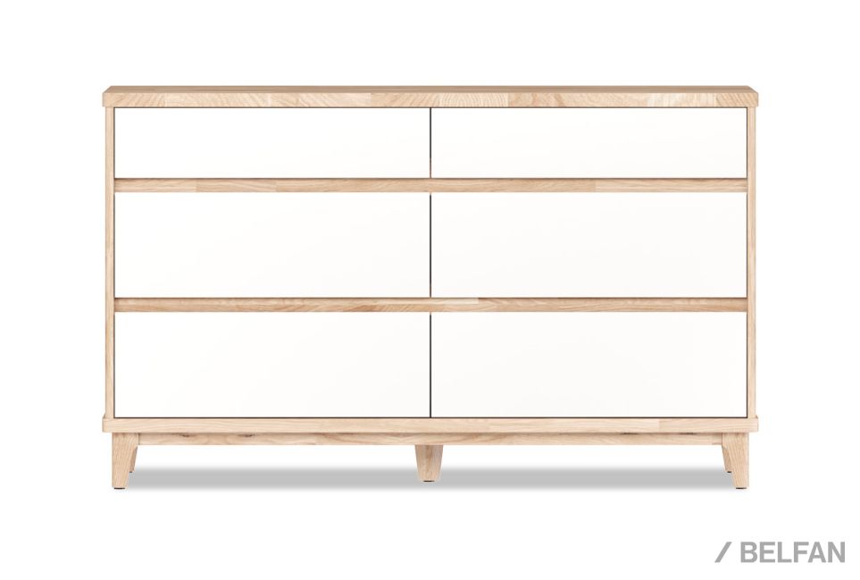 Комод "Уоллстрит" 6 массив дуба, МДФ 1