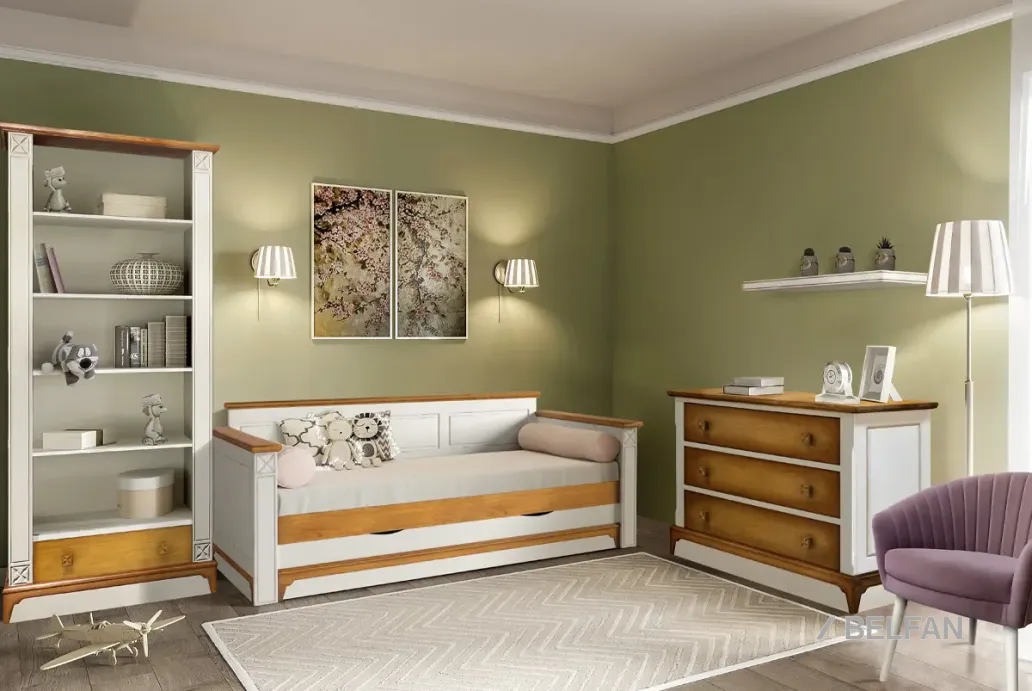 Спальня «Бриансон» #7 жемчуг + дуб