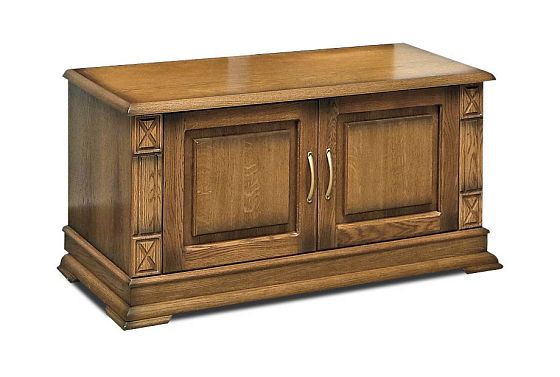 Тумба для обуви "Верди Люкс" 25 массив и шпон дуба 3