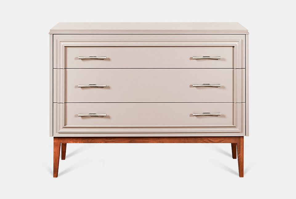 Комод "Сакраменто"; марципан, орех