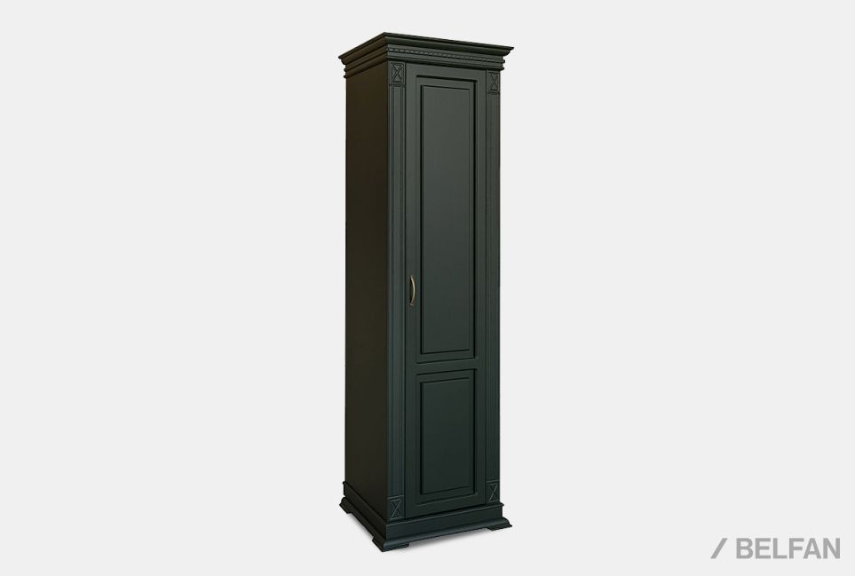 Шкаф 1-но дверный "Верди Люкс" массив и шпон дуба 1